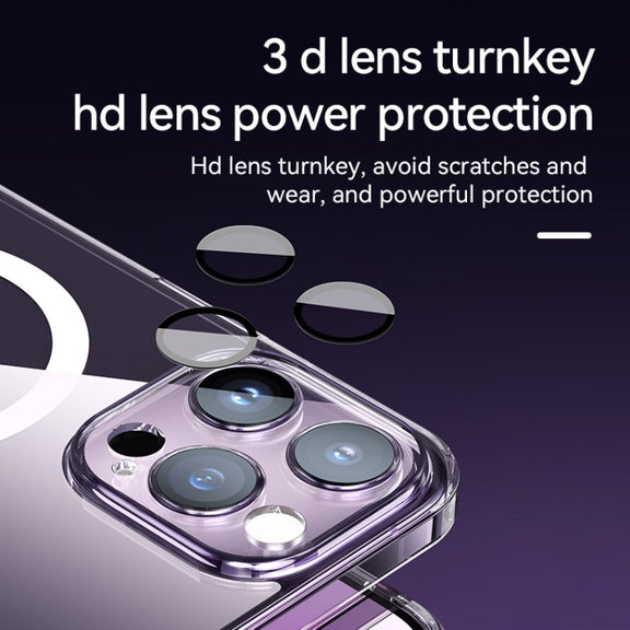 For iPhone 14 Plus SULADA Jingpin Series All-inclusive Lens Electroplated TPU Phone Case(Black)