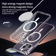 For iPhone 14 Pro Max SULADA Jingpin Series All-inclusive Lens Electroplated TPU Phone Case(Transparent)