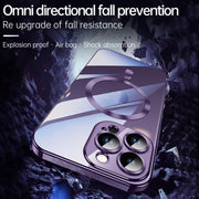 For iPhone 13 Pro SULADA Plating TPU Shockproof Phone Soft Case(Silver)