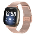 For Fitbit Versa 3 / Sense Milan Buckle Metal Watch Band(Rose Gold) - free shipping - PMC TechLife - Order now!