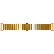 For Fitbit Versa 3 / Sense Universal Butterfly Buckle Metal Watch Band(Gold)