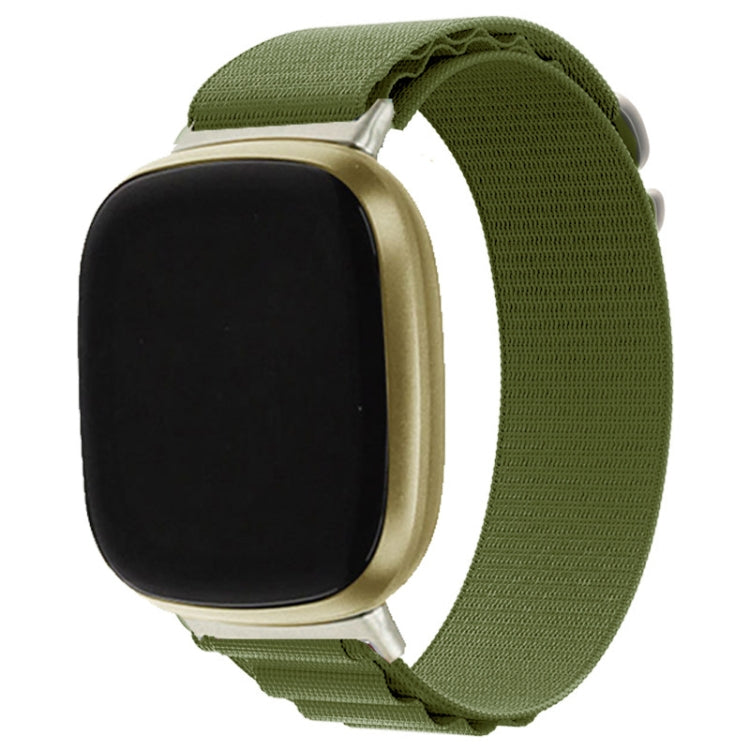 For Fitbit Versa 4 / Sense 2 Universal Loop Nylon Watch Band(Green) - free shipping - PMC TechLife - Order now!