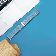 For Fitbit Versa 3 / Sense Universal Resin Watch Band(Sky Blue)