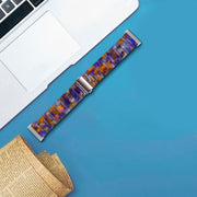 For Fitbit Versa 3 / Sense Universal Resin Watch Band(Blue Ocean)