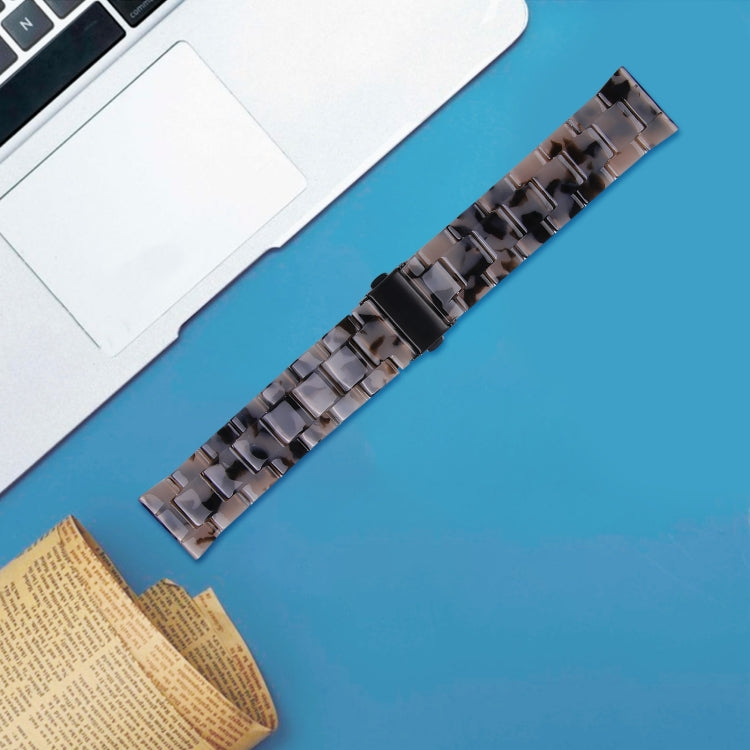 For Fitbit Versa 4 / Sense 2 Universal Resin Watch Band(Dark Grey) - free shipping - PMC TechLife - Order now!