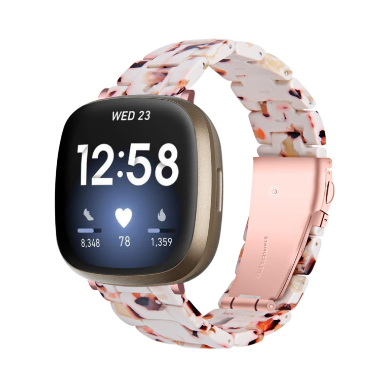 For Fitbit Versa 4 / Sense 2 Universal Resin Watch Band(Nougat) - free shipping - PMC Jewellery - Order now!