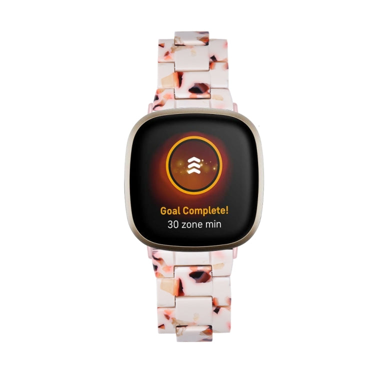 For Fitbit Versa 4 / Sense 2 Universal Resin Watch Band(Nougat) - free shipping - PMC Jewellery - Order now!