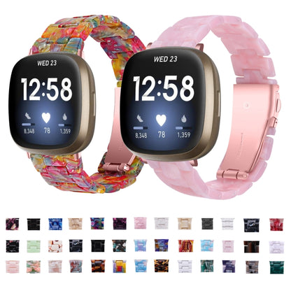 For Fitbit Versa 4 / Sense 2 Universal Resin Watch Band(Nougat) - free shipping - PMC Jewellery - Order now!