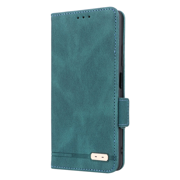 For Xiaomi Redmi Note 12 China Magnetic Clasp Flip Leather Phone Case(Green)
