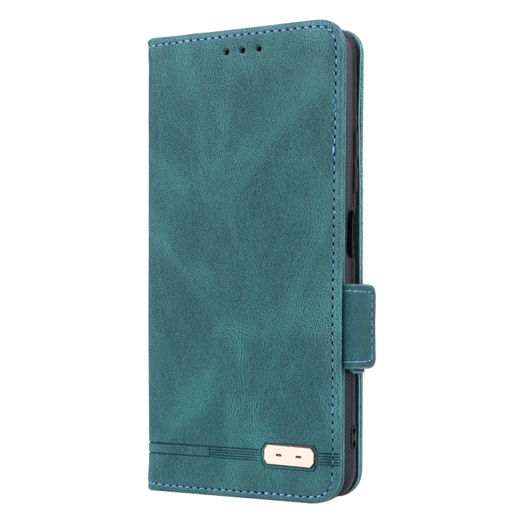 For Xiaomi Redmi Note 12 China Magnetic Clasp Flip Leather Phone Case(Green)
