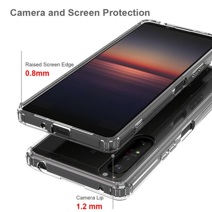 For Sony Xperia 1 II Scratchproof TPU + Acrylic Protective Case(Black) - Sony Cases by PMC Jewellery | Online Shopping South Africa | PMC Jewellery | Buy Now Pay Later Mobicred