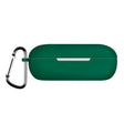For Huawei FreeBuds SE Pure Color Bluetooth Earphone Silicone Case with Hook(Dark Green) - Huawei Earphone Case by PMC TechLife | Online Shopping South Africa | PMC TechLife