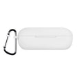 For Huawei FreeBuds SE Pure Color Bluetooth Earphone Silicone Case with Hook(White) - Huawei Earphone Case by PMC TechLife | Online Shopping South Africa | PMC TechLife
