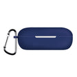 For Huawei FreeBuds SE Pure Color Bluetooth Earphone Silicone Case with Hook(Dark Blue) - Huawei Earphone Case by PMC TechLife | Online Shopping South Africa | PMC TechLife