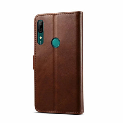 For Huawei Y9 Prime (2019) GUSSIM Business Style Horizontal Flip Leather Case with Holder & Card Slots & Wallet(Brown) - Huawei Cases by GUSSIM | Online Shopping South Africa | PMC Jewellery | Buy Now Pay Later Mobicred
