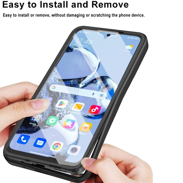 For Xiaomi 12T / 12T Pro 360 Degrees Full Coverage Phone Case(Black) - free shipping - PMC Jewellery - Order now!