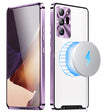 For Samsung Galaxy Note20 Ultra MagSafe Frosted Metal Phone Case(Purple) - Galaxy Note20 Ultra Cases by PMC TechLife | Online Shopping South Africa | PMC TechLife