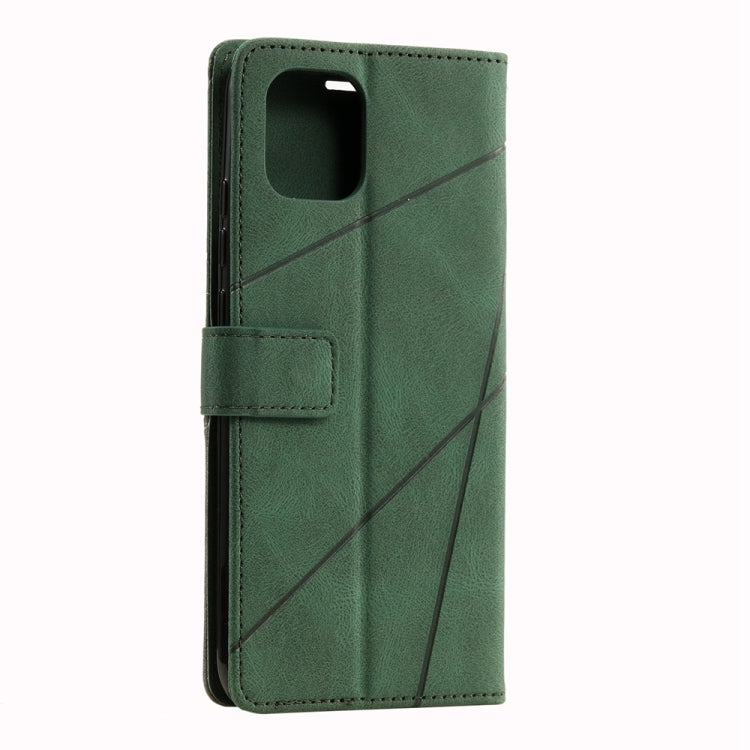 For Xiaomi Redmi A1 Skin Feel Splicing Leather Phone Case(Green) - free shipping - PMC TechLife - Order now!