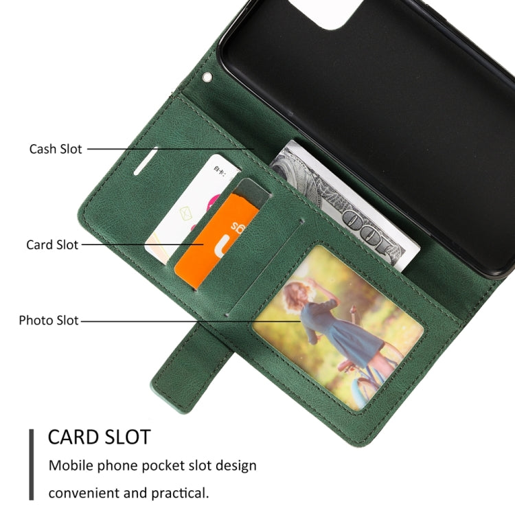 For Xiaomi Redmi A1 Skin Feel Splicing Leather Phone Case(Green)