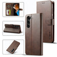 For Samsung Galaxy S23+ 5G LC.IMEEKE Calf Texture Horizontal Flip Leather Phone Case(Coffee) - free shipping - PMC TechLife - Order now!
