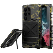 For Samsung Galaxy S23 Ultra 5G R-JUST Life Water-resistant Dustproof Shockproof Phone Case(Camouflage)