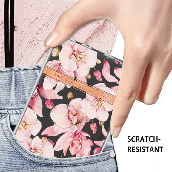 For Samsung Galaxy A14 5G Flowers and Plants Series IMD TPU Phone Case(Purple Peony)