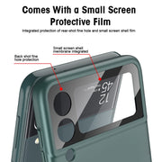 For Samsung Galaxy Z Flip4 GKK MagSafe Ultrathin Integrated Shockproof Phone Case with Ring Holder(Black)