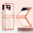 For Samsung Galaxy Z Flip4 GKK Airbag Hinge Shockproof Phone Case(Orange) - Galaxy Z Flip4 5G Cases by GKK | Online Shopping South Africa | PMC TechLife