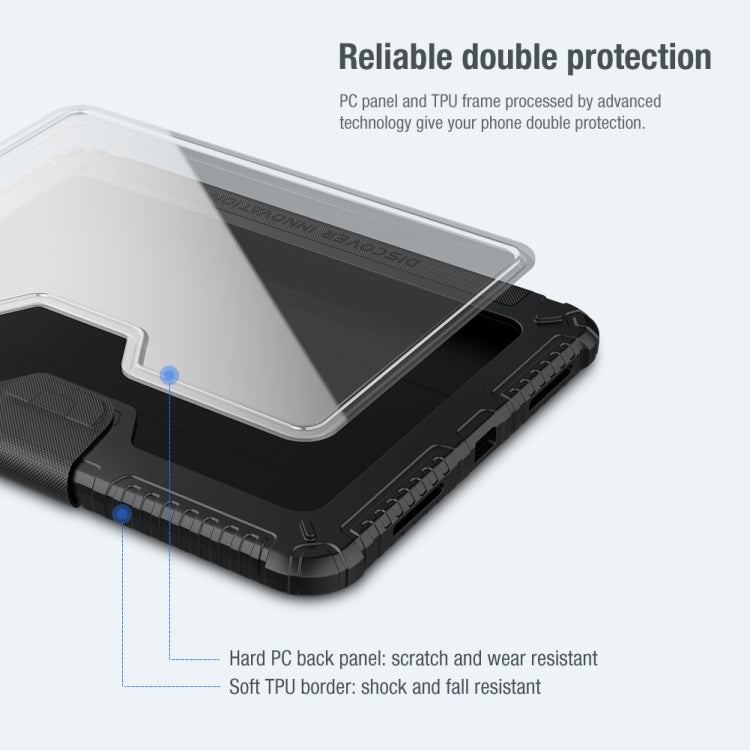 For iPad 2025 / 2022 NILLKIN Bumper Pro Leather Tablet Case(Black) - iPad 2025 / 2022 Cases by NILLKIN | Online Shopping South Africa | PMC TechLife | Buy Now Pay Later Mobicred