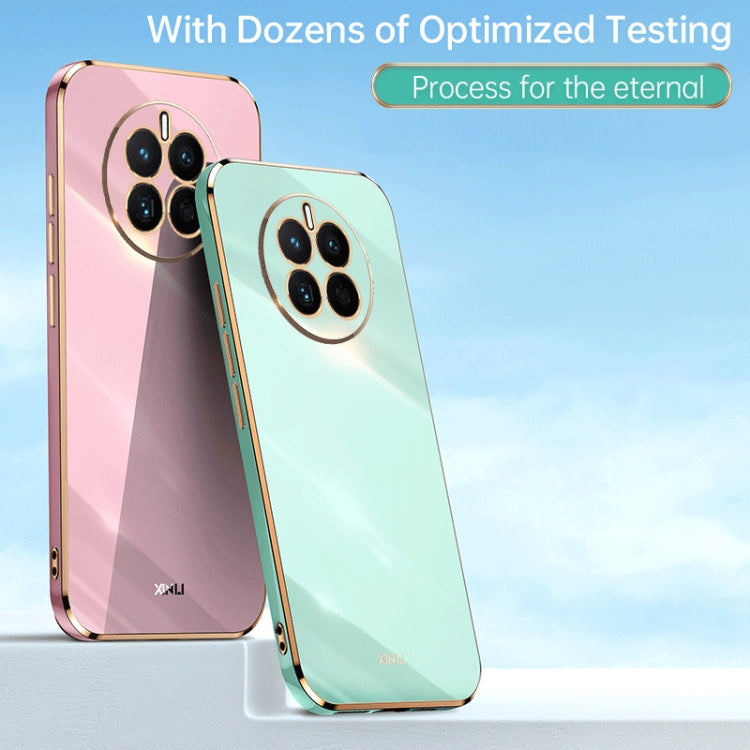 For Huawei nova 10 XINLI Straight Edge 6D Electroplate TPU Phone Case(Pink) - free shipping - PMC TechLife - Order now!