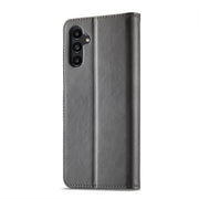 For Samsung Galaxy A54 5G LC.IMEEKE Calf Texture Leather Phone Case(Grey)