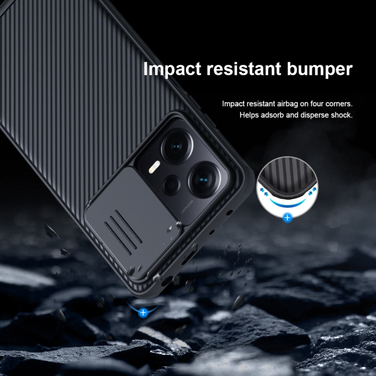 For Xiaomi Redmi Note 12 Pro+ China NILLKIN CamShield Pro PC Phone Case(Blue) - free shipping - PMC TechLife - Order now!