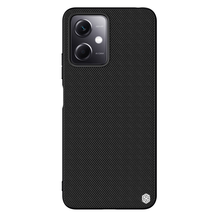 For Xiaomi Redmi Note 12 China NILLKIN Shockproof TPU + PC Textured Phone Case(Black) - Xiaomi Cases by NILLKIN | Online Shopping South Africa | PMC TechLife | Buy Now Pay Later Mobicred