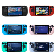 For Steam Deck Shockproof Silicone Game Console Protective Case(Pink)