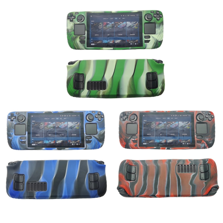 For Steam Deck Shockproof Silicone Game Console Protective Case(Cyan) - Cover Case by PMC Jewellery | Online Shopping South Africa | PMC Jewellery | Buy Now Pay Later Mobicred