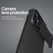 For iPhone 14 Pro Max NILLKIN CamShield S Magnetic Magsafe Case(Black)