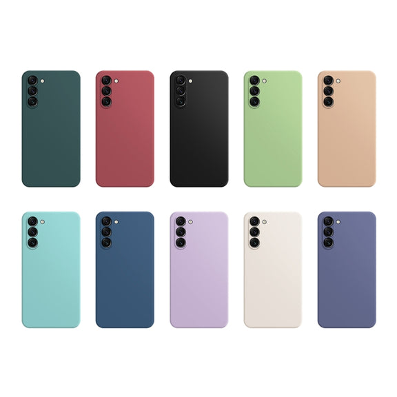 For Samsung Galaxy S23+ 5G Imitation Liquid Silicone Phone Case(Grey)