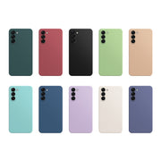 For Samsung Galaxy S23+ 5G Imitation Liquid Silicone Phone Case(Blue)
