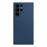 For Samsung Galaxy S23 Ultra 5G Imitation Liquid Silicone Phone Case(Blue)