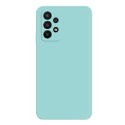 For Samsung Galaxy A23 Imitation Liquid Silicone Phone Case(Sky Blue)