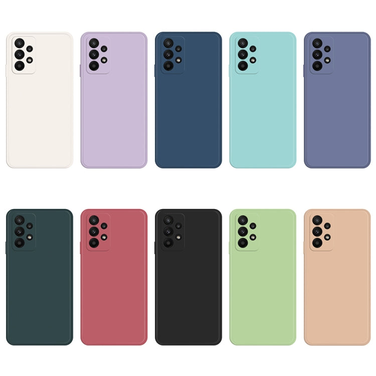 For Samsung Galaxy A23 Imitation Liquid Silicone Phone Case(Sky Blue)