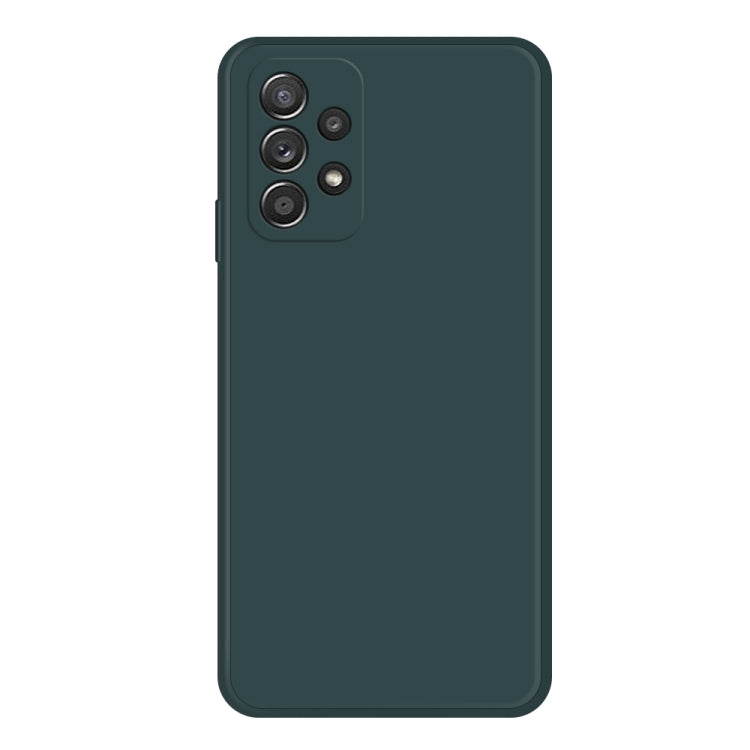 For Samsung Galaxy A52/A52s 5G Imitation Liquid Silicone Phone Case(Dark Green) - free shipping - PMC TechLife - Order now!