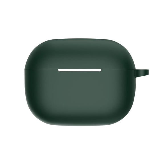 For vivo TWS 3 Pro Silicone Earphone Protective Case(Night Green)