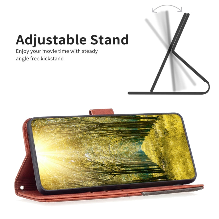 For Google Pixel 7a Magnetic Buckle Rhombus Texture Leather Phone Case(Brown) - free shipping - PMC Jewellery - Order now!