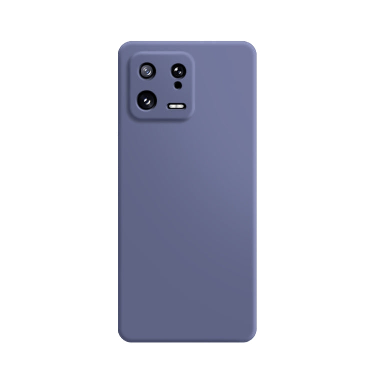 For Xiaomi 13 Imitation Liquid Silicone Phone Case(Grey) - free shipping - PMC TechLife - Order now!