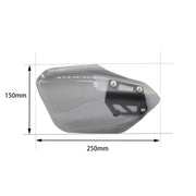 For BMW K 1600 B / K 1600 GT MO-HS005 Motorcycle Windshield Hand Guards Protectors(Grey)