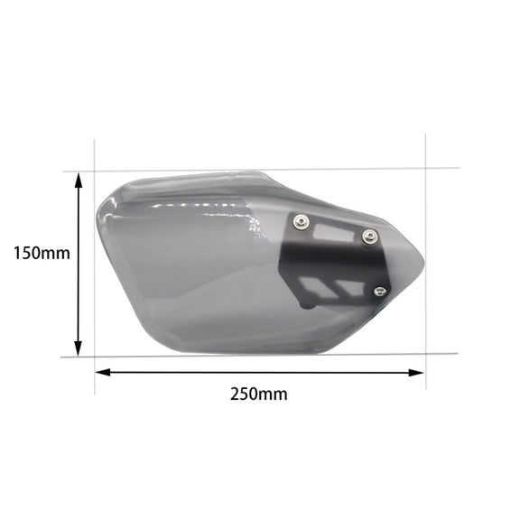 For BMW K 1600 B / K 1600 GT MO-HS005 Motorcycle Windshield Hand Guards Protectors(Grey)