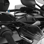 For BMW K 1600 B / K 1600 GT MO-HS005 Motorcycle Windshield Hand Guards Protectors(Grey)