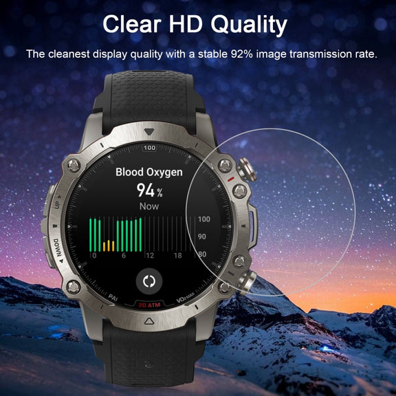 For Amazfit Falcon Smart Watch Tempered Glass Film Screen Protector