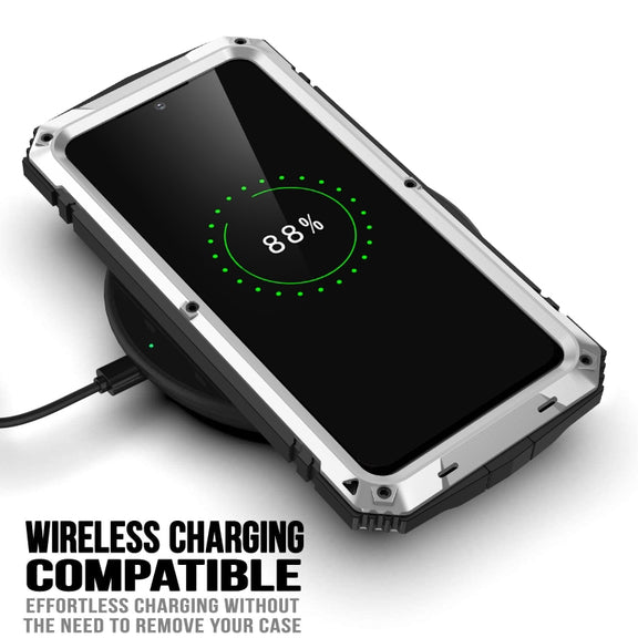 For Samsung Galaxy S23 5G R-JUST Life Water-resistant Dustproof Shockproof Phone Case(Silver)